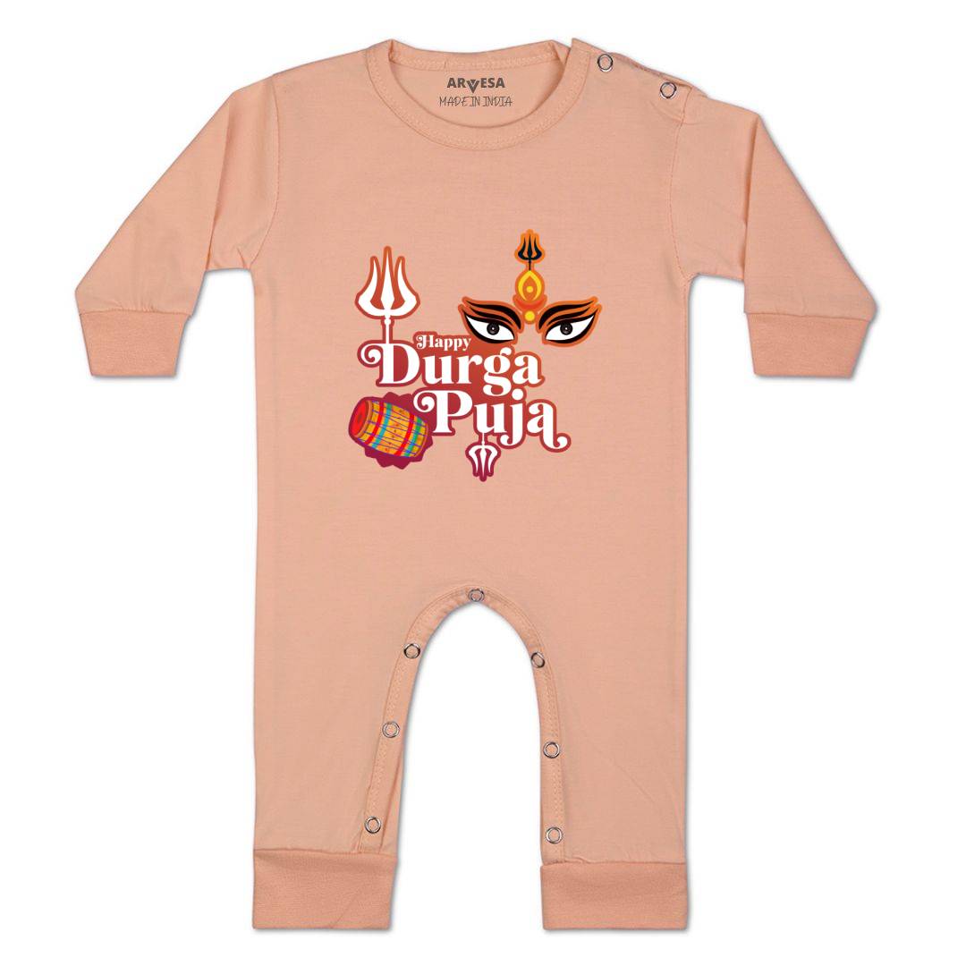 Arvesa Design-1099 Dussehra Navratri Durga My First Baby Boy and Baby Girl Dress .