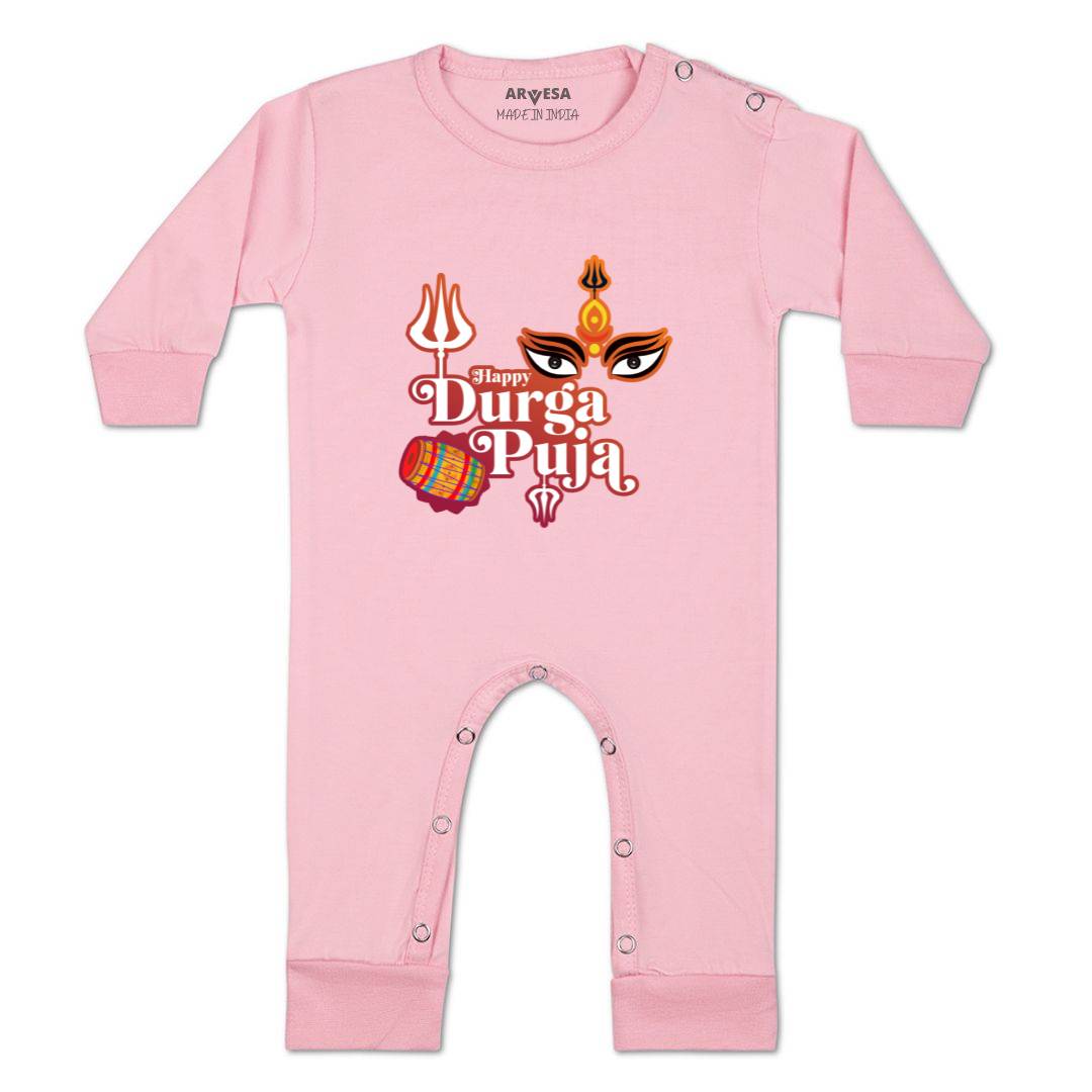 Arvesa Design-1099 Dussehra Navratri Durga My First Baby Boy and Baby Girl Dress .