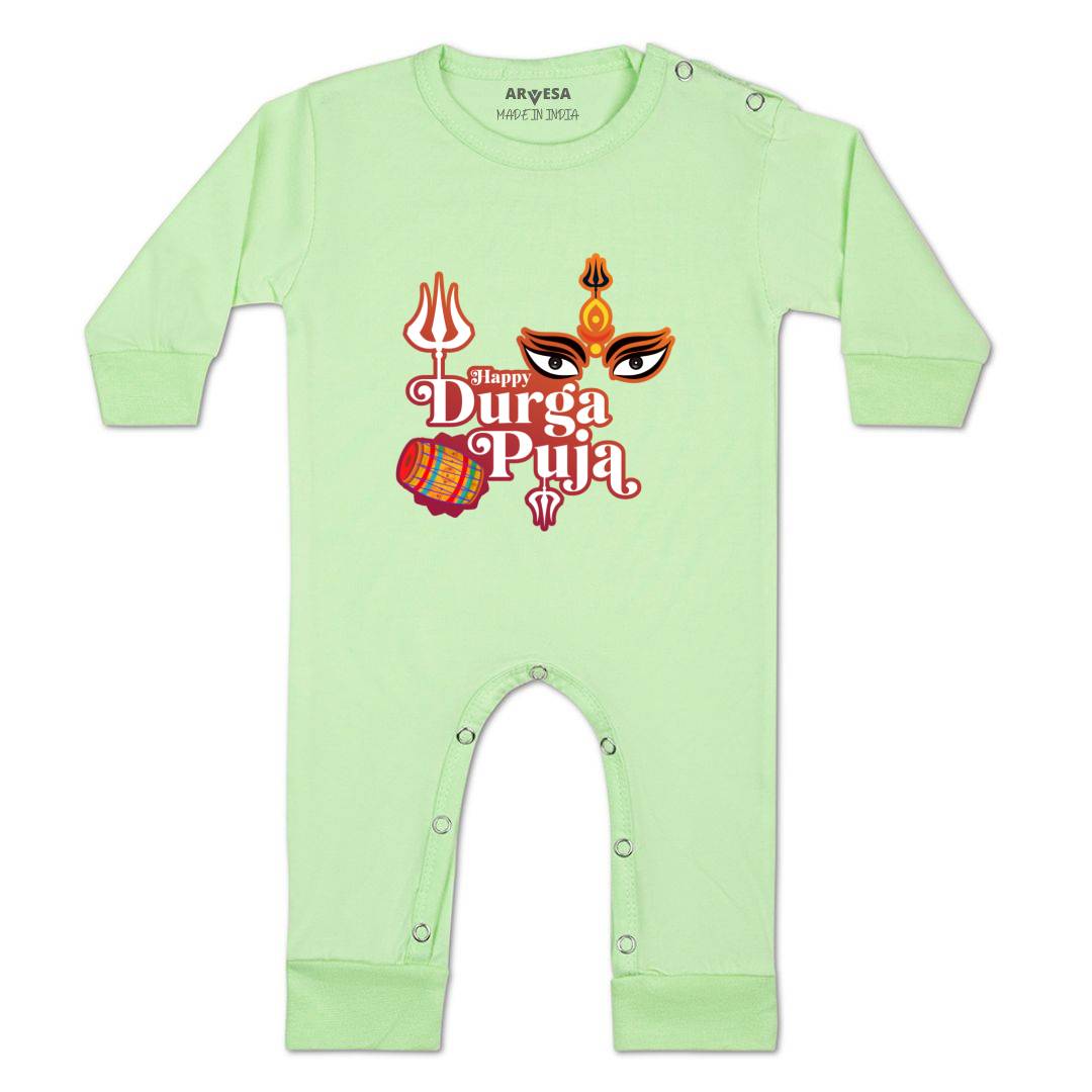 Arvesa Design-1099 Dussehra Navratri Durga My First Baby Boy and Baby Girl Dress .