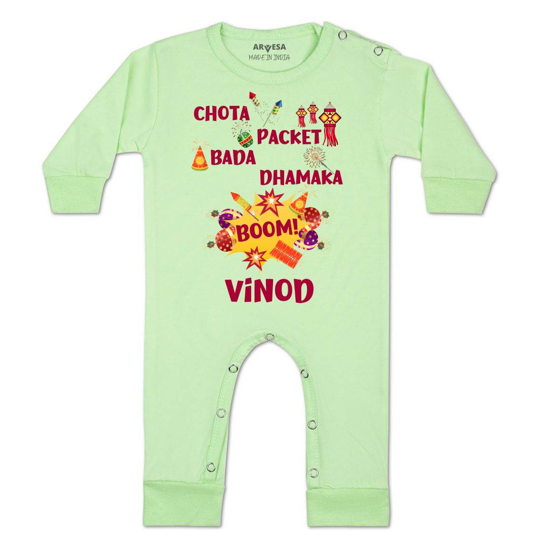 Arvesa My First Diwali Baby Boy & Girl Dress