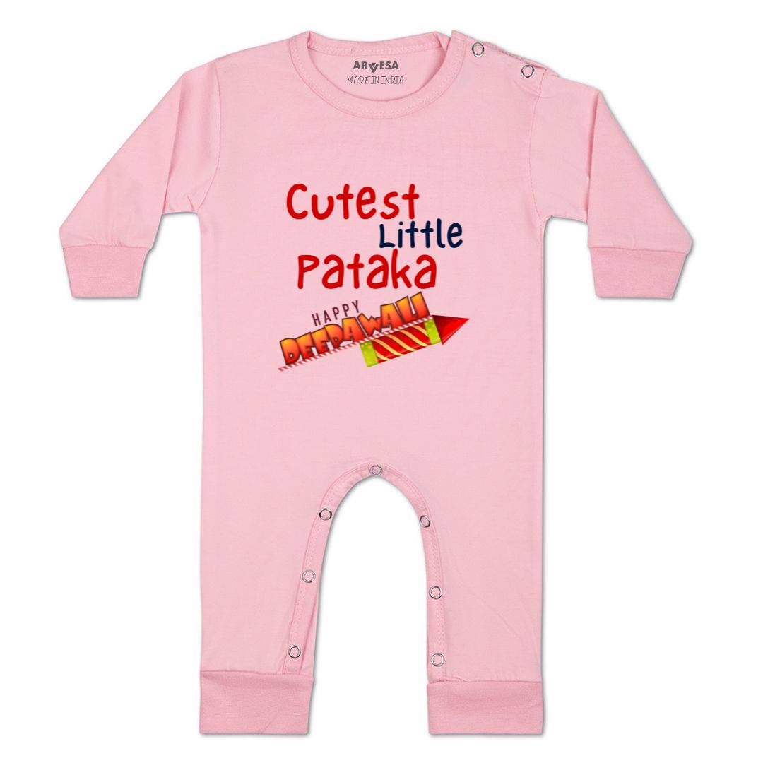 Arvesa Design-1115 Diwali My First Baby Boy and Baby Girl Dress .