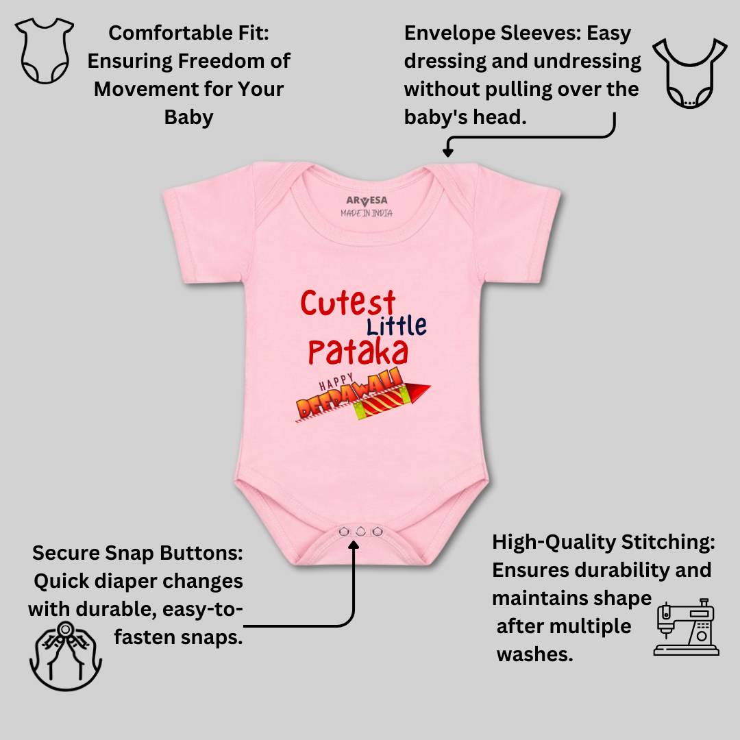 Arvesa Design-1115 Diwali My First Baby Boy and Baby Girl Dress .
