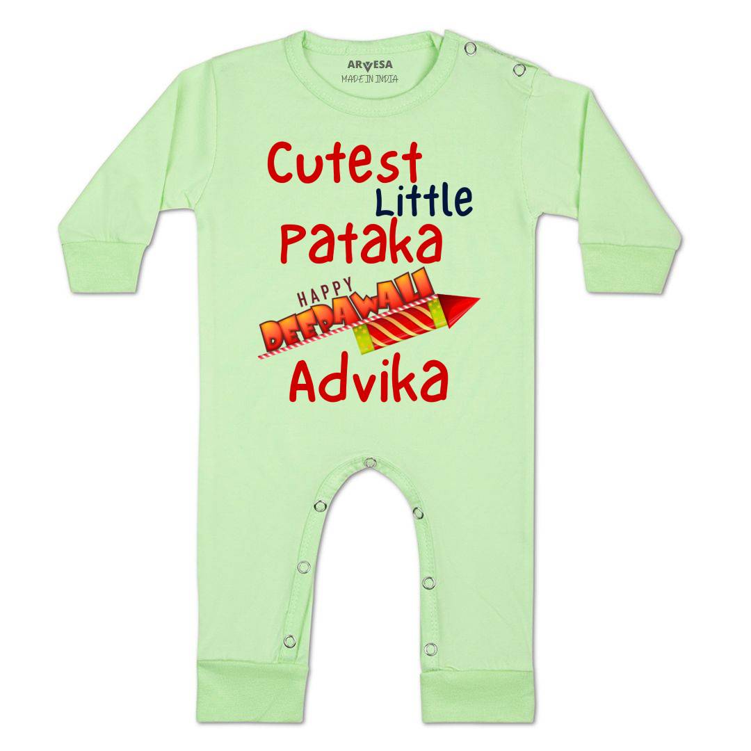 Arvesa My First Diwali Baby Boy & Girl Dress