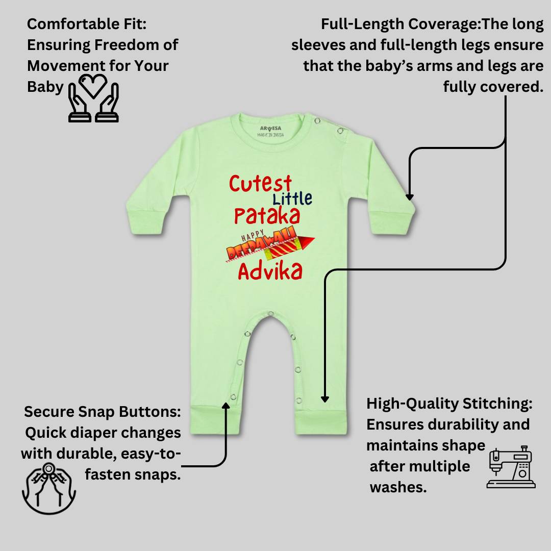 Arvesa My First Diwali Baby Boy & Girl Dress
