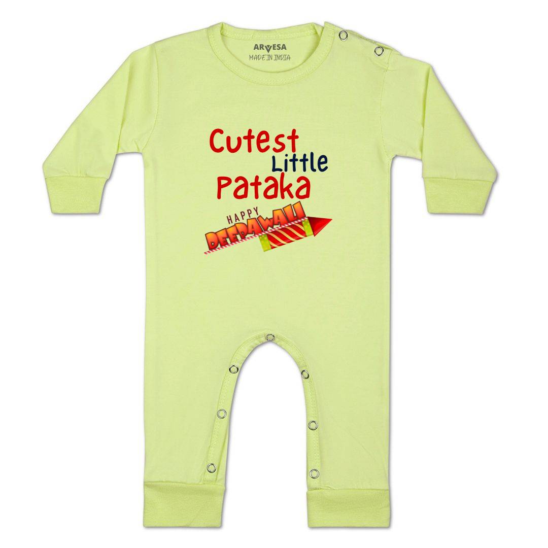 Arvesa Design-1115 Diwali My First Baby Boy and Baby Girl Dress .