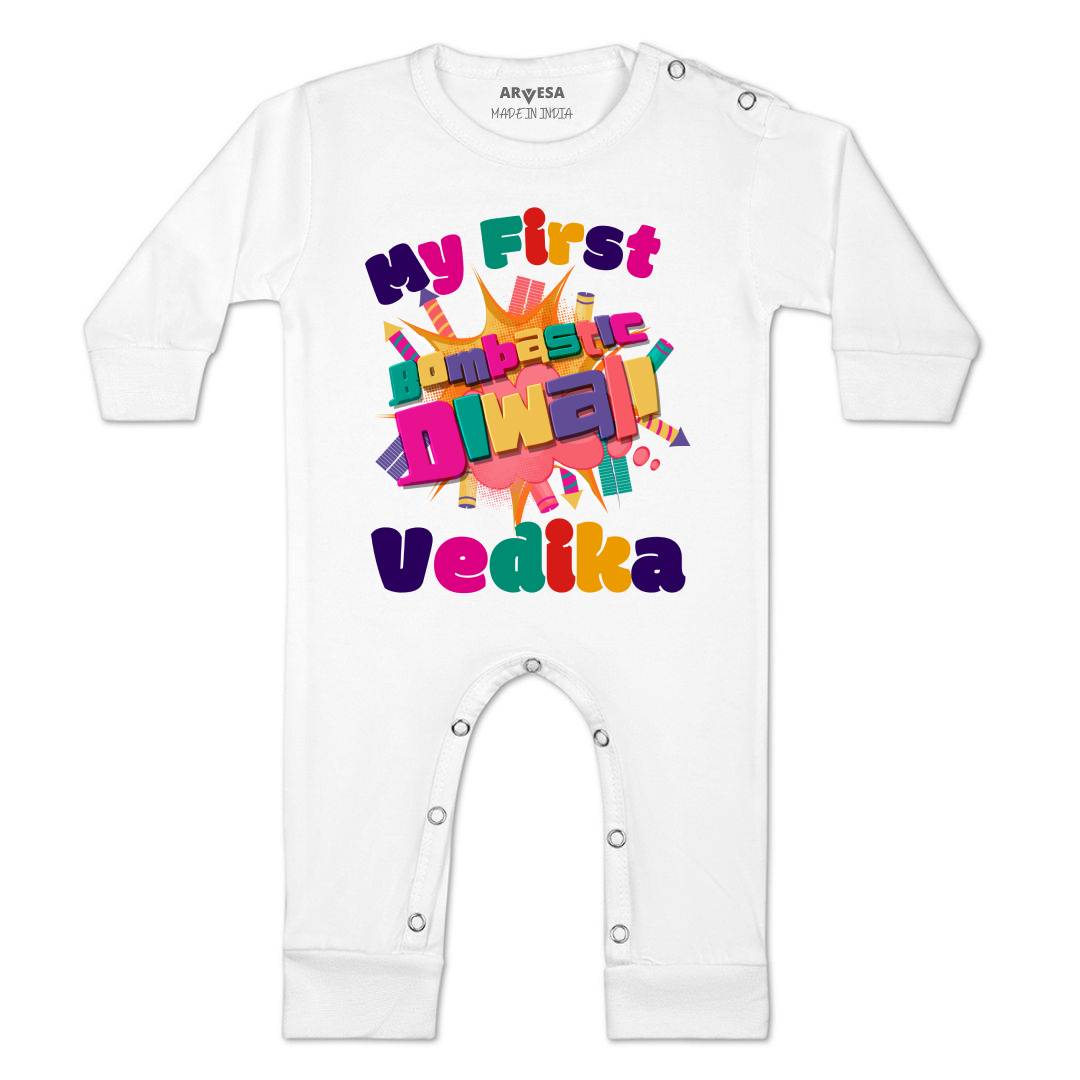 Arvesa My First Diwali Baby Boy & Girl Dress