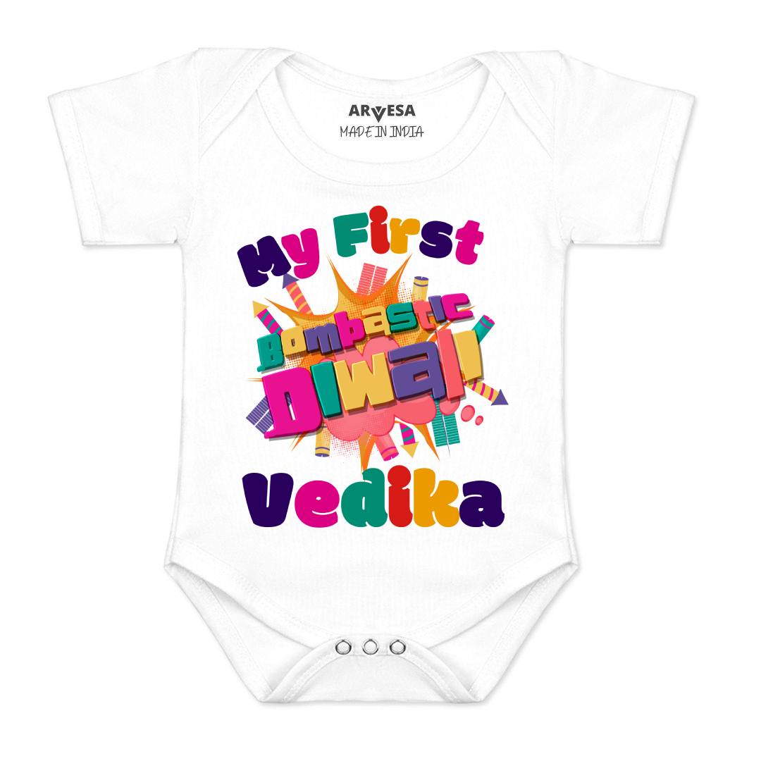 Arvesa My First Diwali Baby Boy & Girl Dress