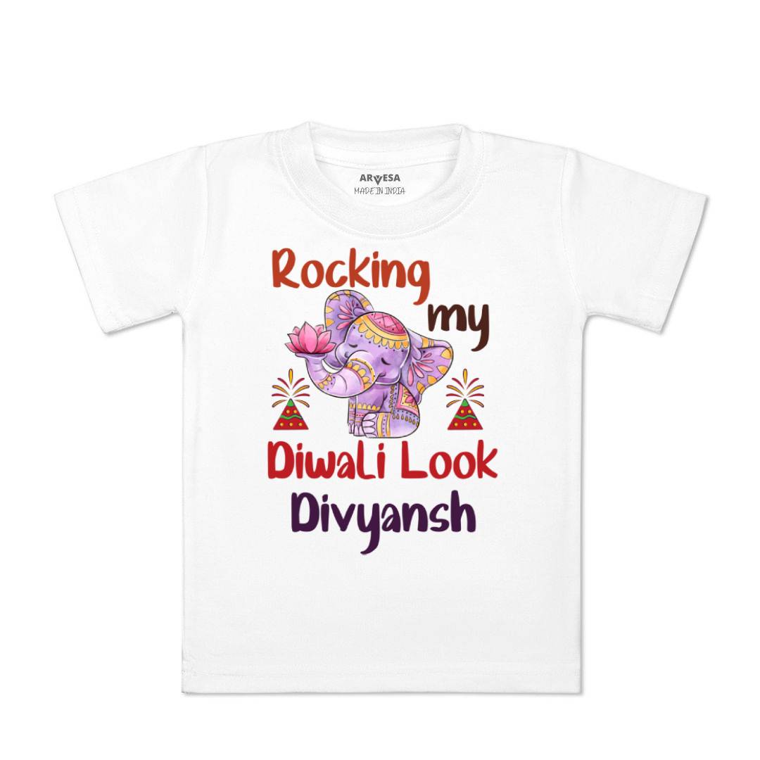 Arvesa My First Diwali Baby Boy & Girl Dress