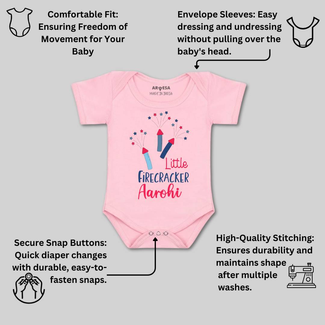 Arvesa My First Diwali Baby Boy & Girl Dress