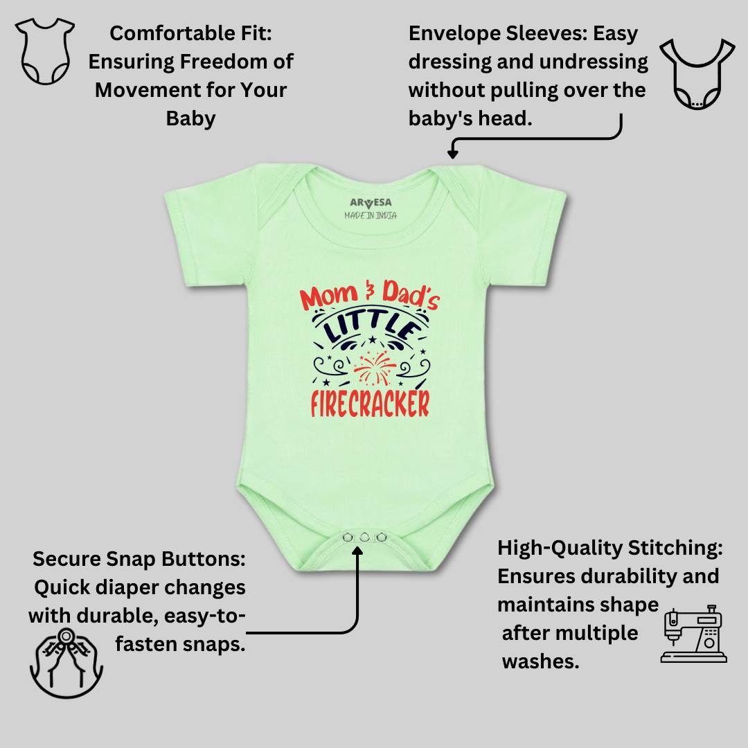 Arvesa Design-1120 Diwali My First Baby Boy and Baby Girl Dress .