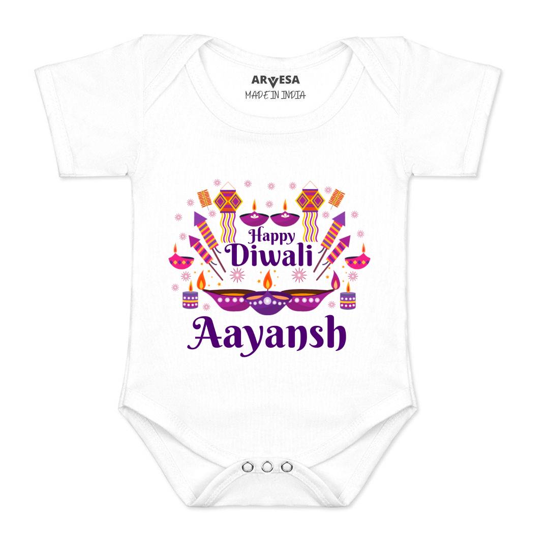 Arvesa My First Diwali Baby Boy & Girl Dress