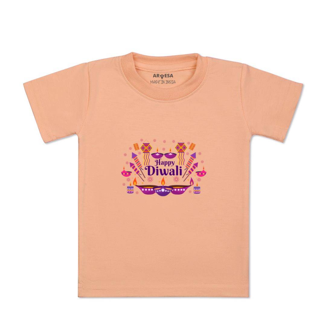 Arvesa Design-1123 Diwali My First Baby Boy and Baby Girl Dress .