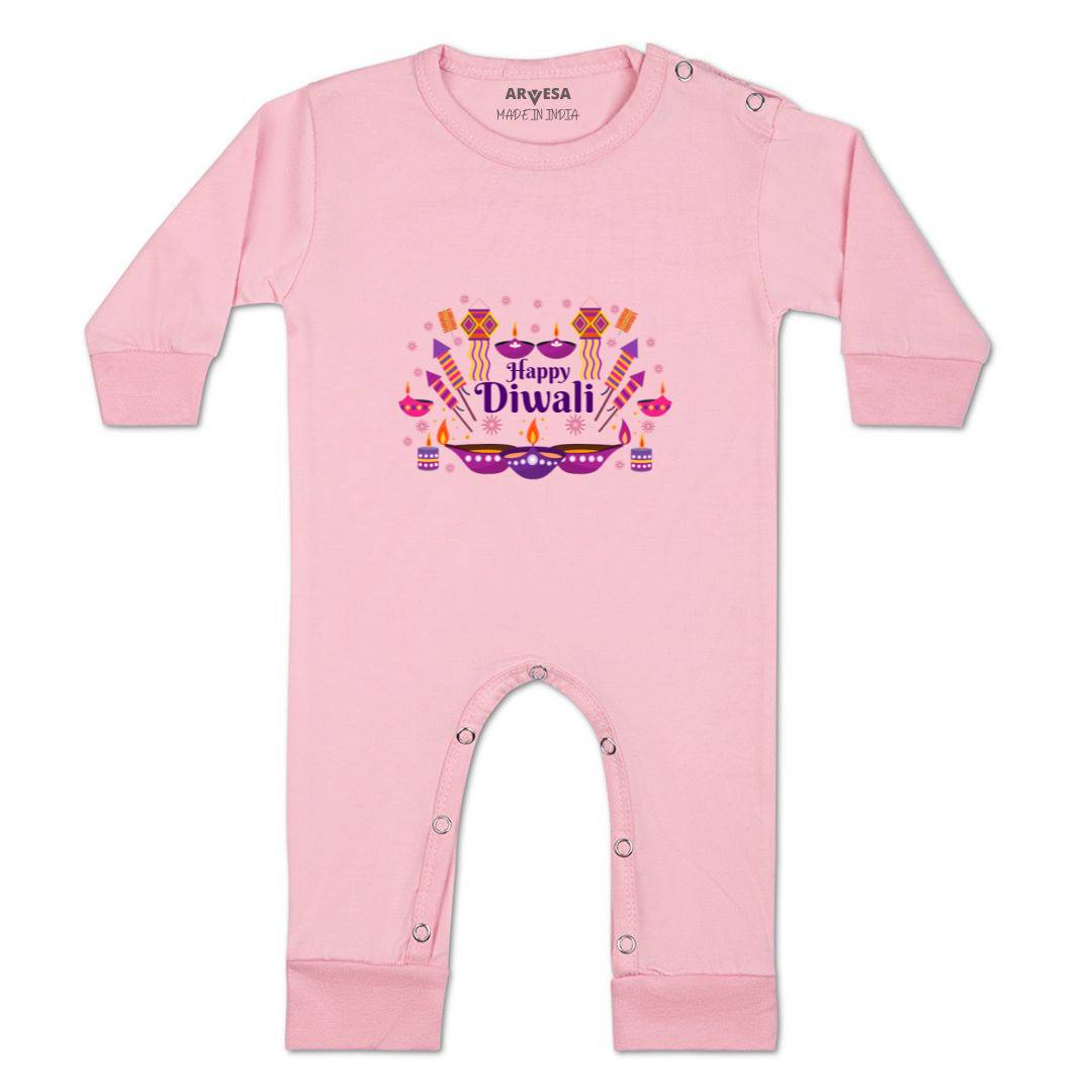 Arvesa Design-1123 Diwali My First Baby Boy and Baby Girl Dress .