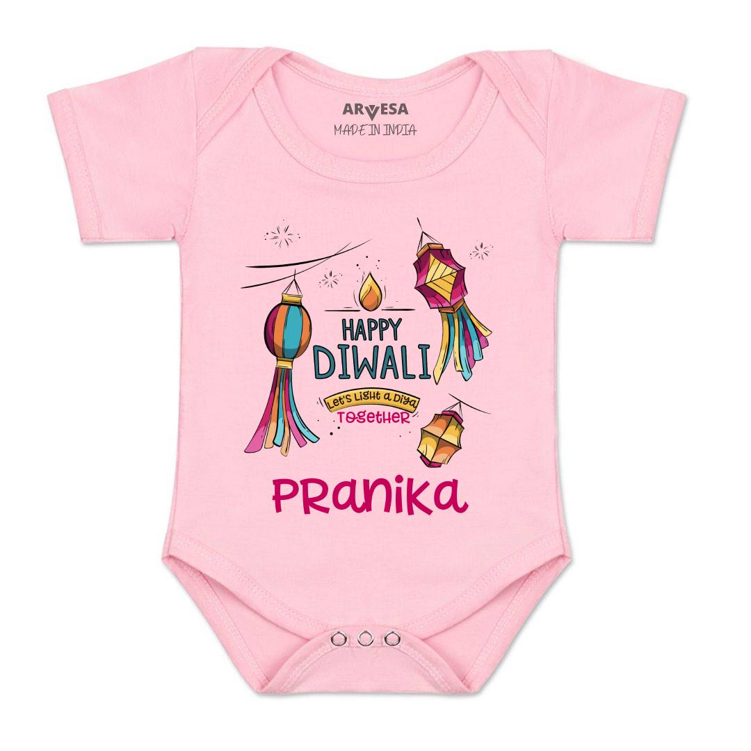 Arvesa My First Diwali Baby Boy & Girl Dress