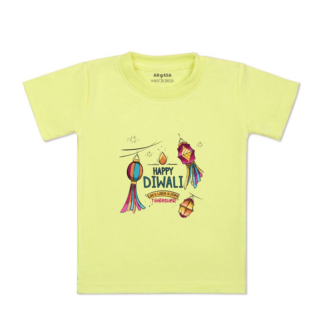 Arvesa Design-1124 Diwali My First Baby Boy and Baby Girl Dress .