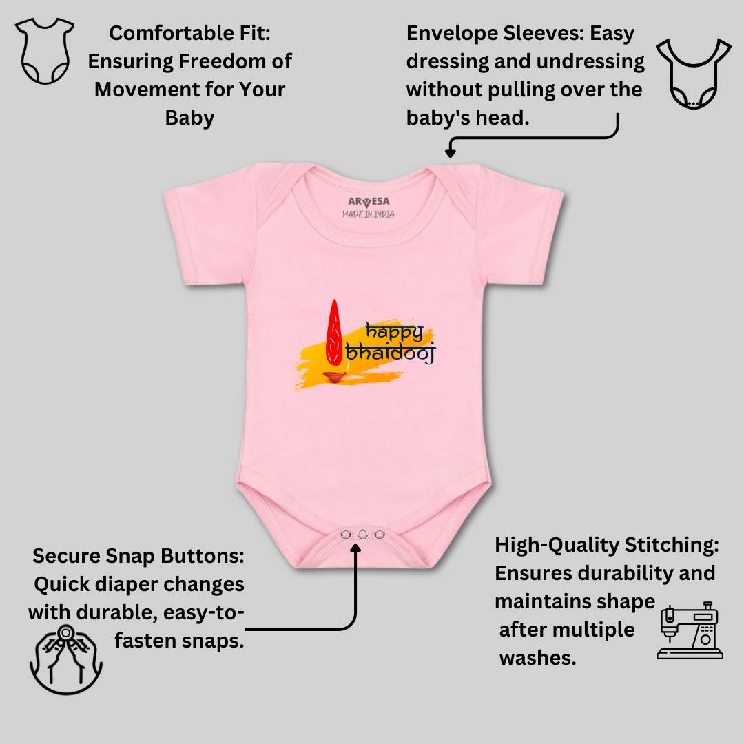 Arvesa Design-1127 Diwali My First Baby Boy and Baby Girl Dress .