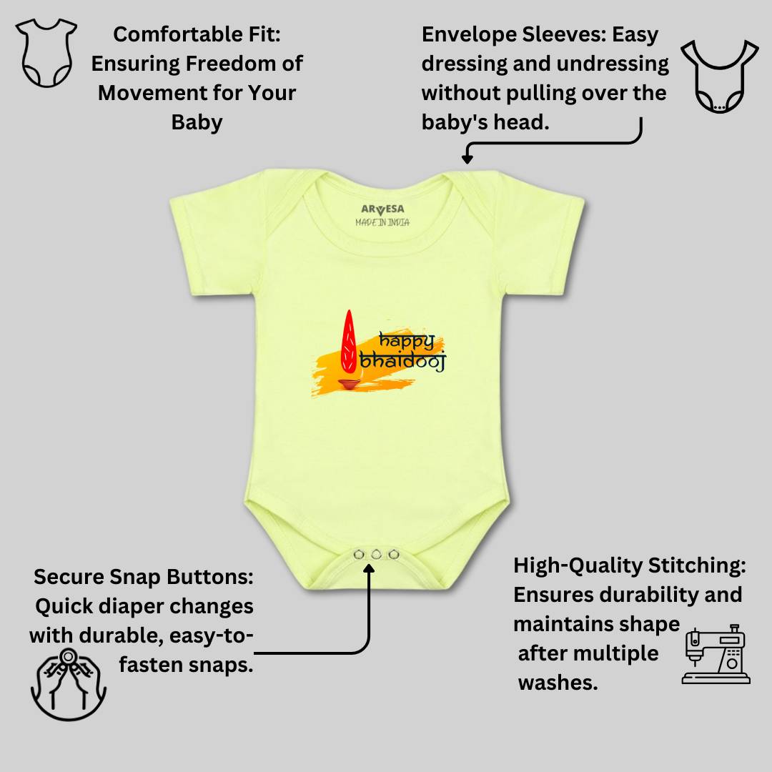 Arvesa Design-1127 Diwali My First Baby Boy and Baby Girl Dress .