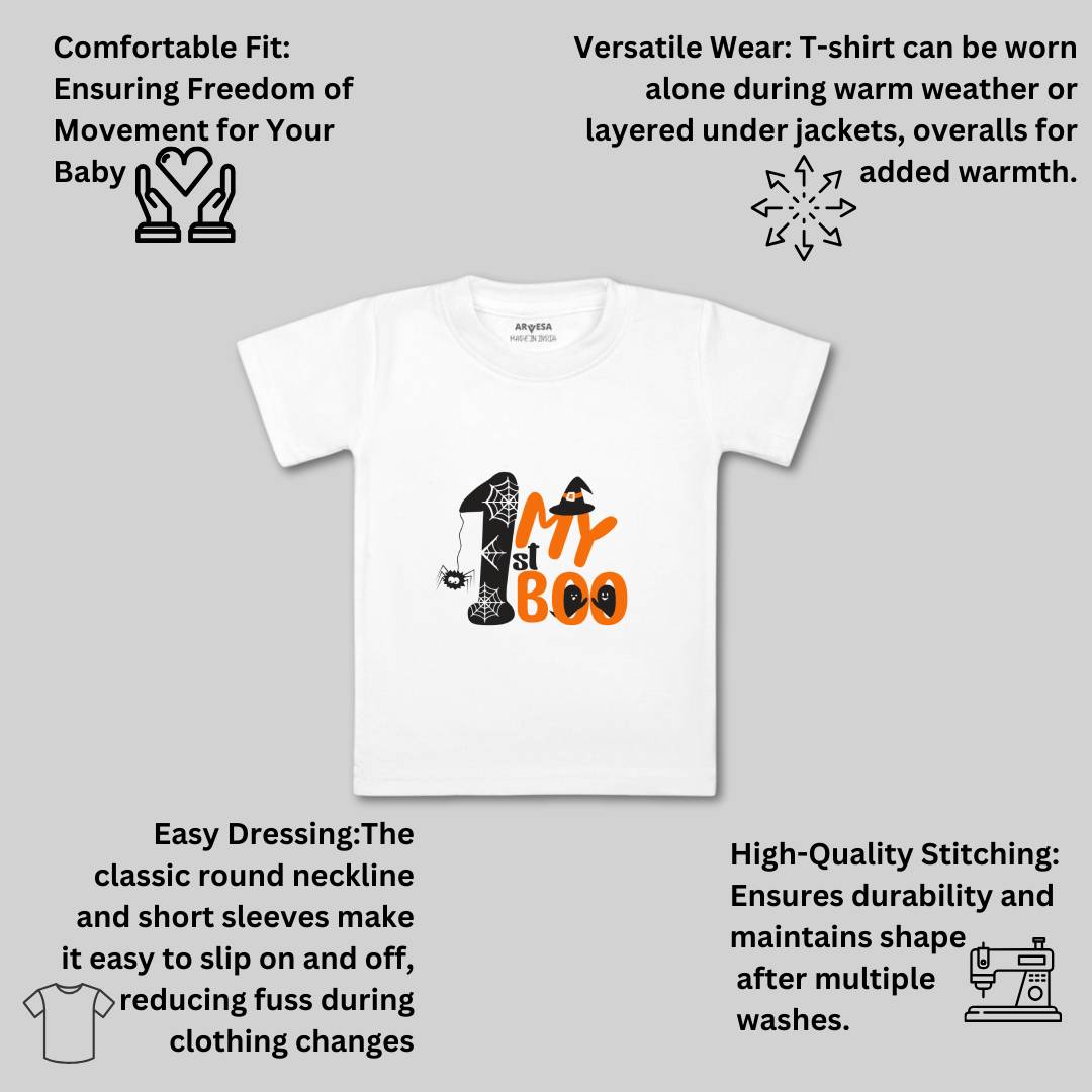 Arvesa Design-1132 Halloween My First Baby Boy and Baby Girl Dress .
