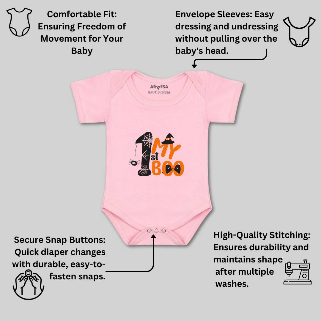 Arvesa Design-1132 Halloween My First Baby Boy and Baby Girl Dress .