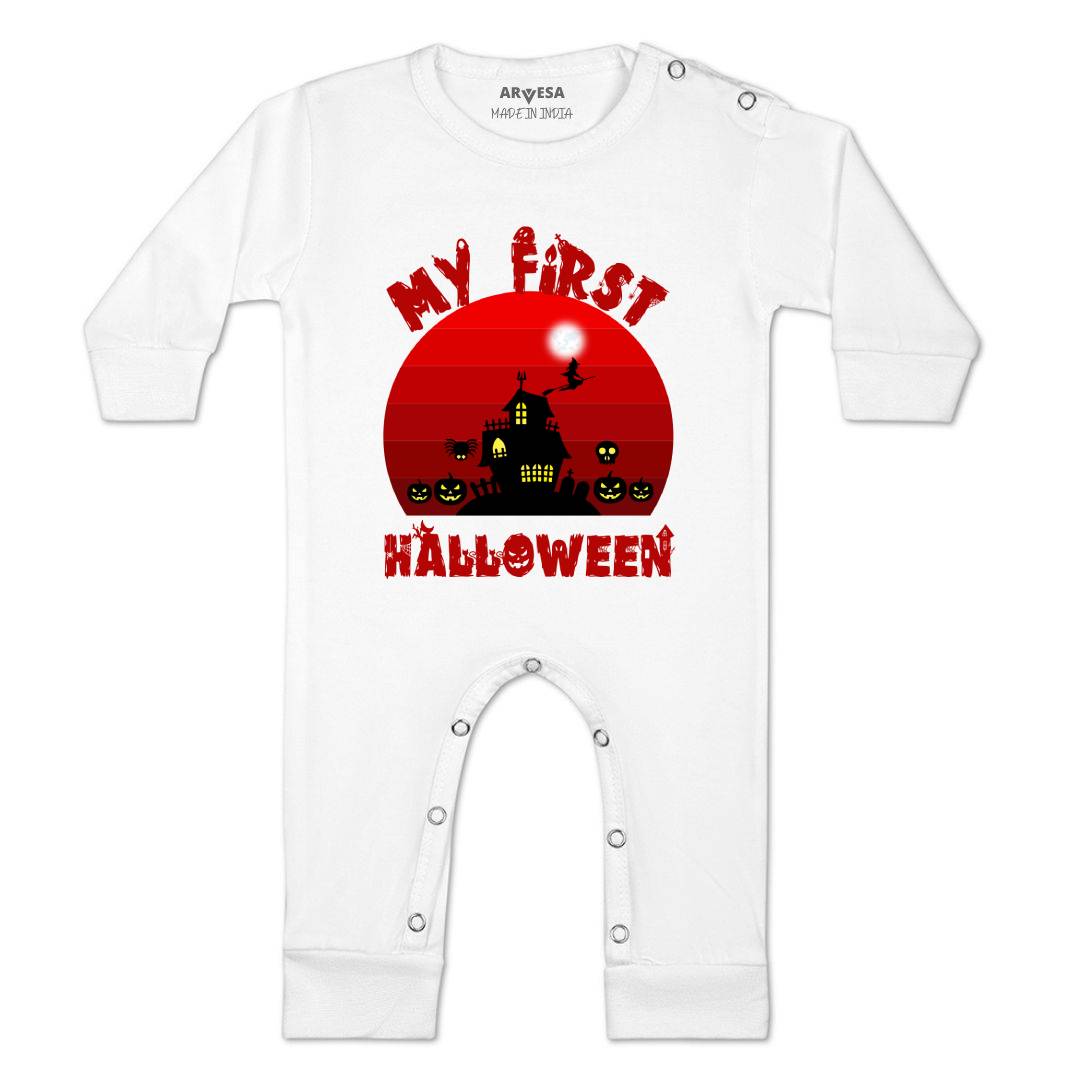 Arvesa Design-1136 Halloween My First Baby Boy and Baby Girl Dress .