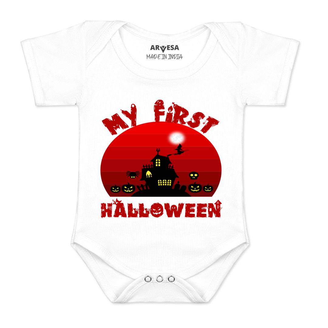Arvesa Design-1136 Halloween My First Baby Boy and Baby Girl Dress .