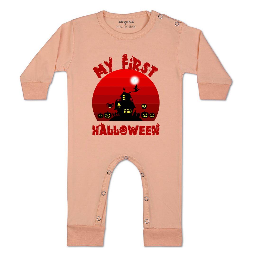 Arvesa Design-1136 Halloween My First Baby Boy and Baby Girl Dress .
