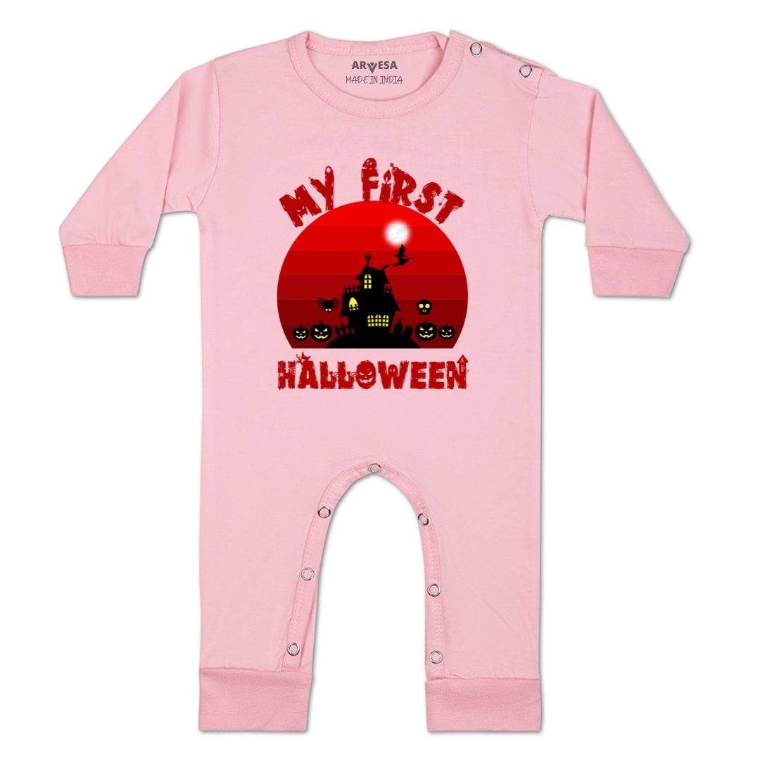 Arvesa Design-1136 Halloween My First Baby Boy and Baby Girl Dress .