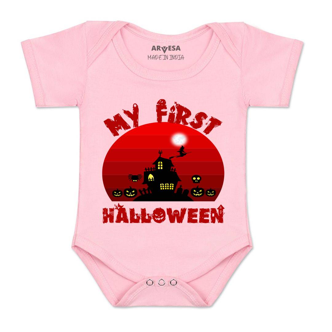 Arvesa Design-1136 Halloween My First Baby Boy and Baby Girl Dress .