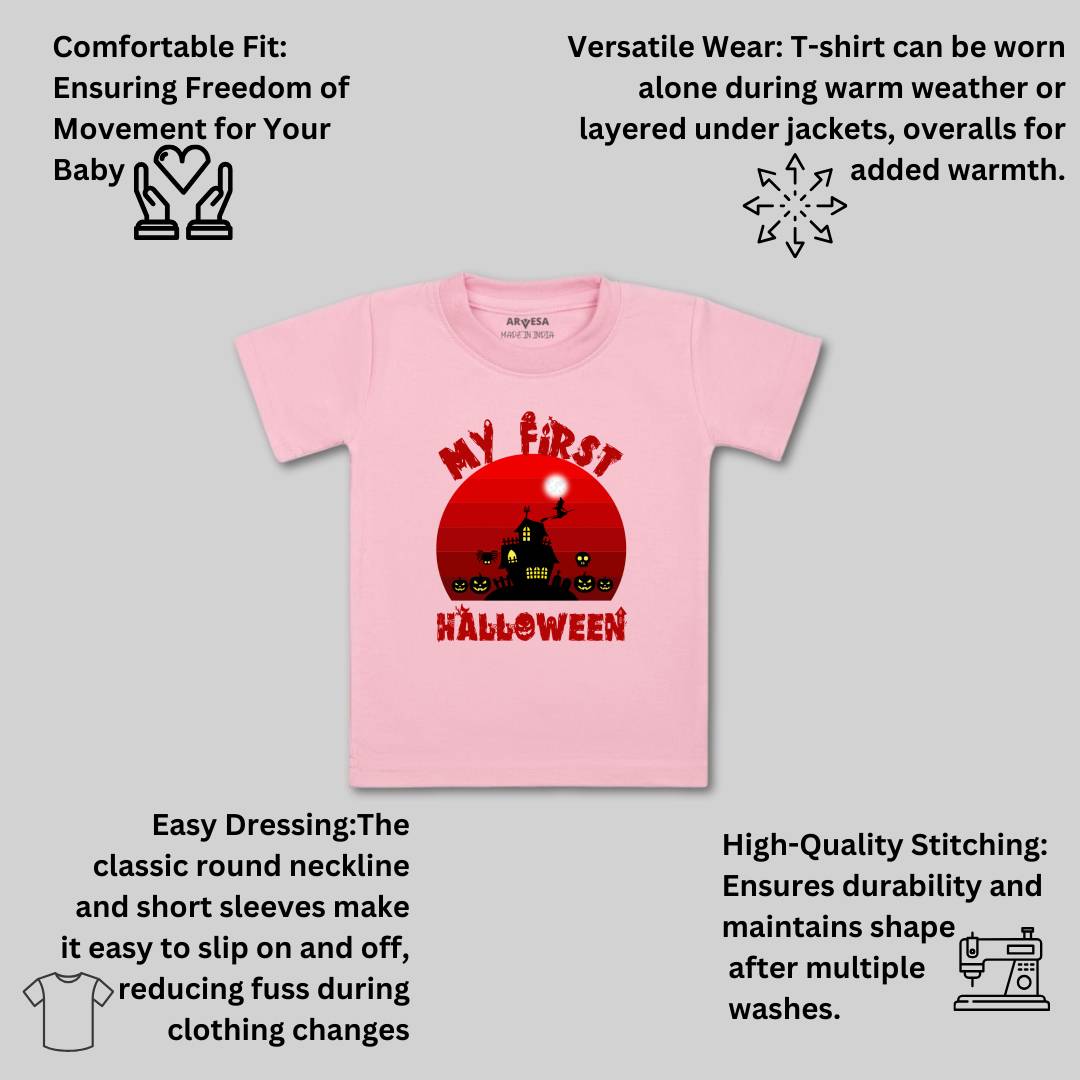Arvesa Design-1136 Halloween My First Baby Boy and Baby Girl Dress .