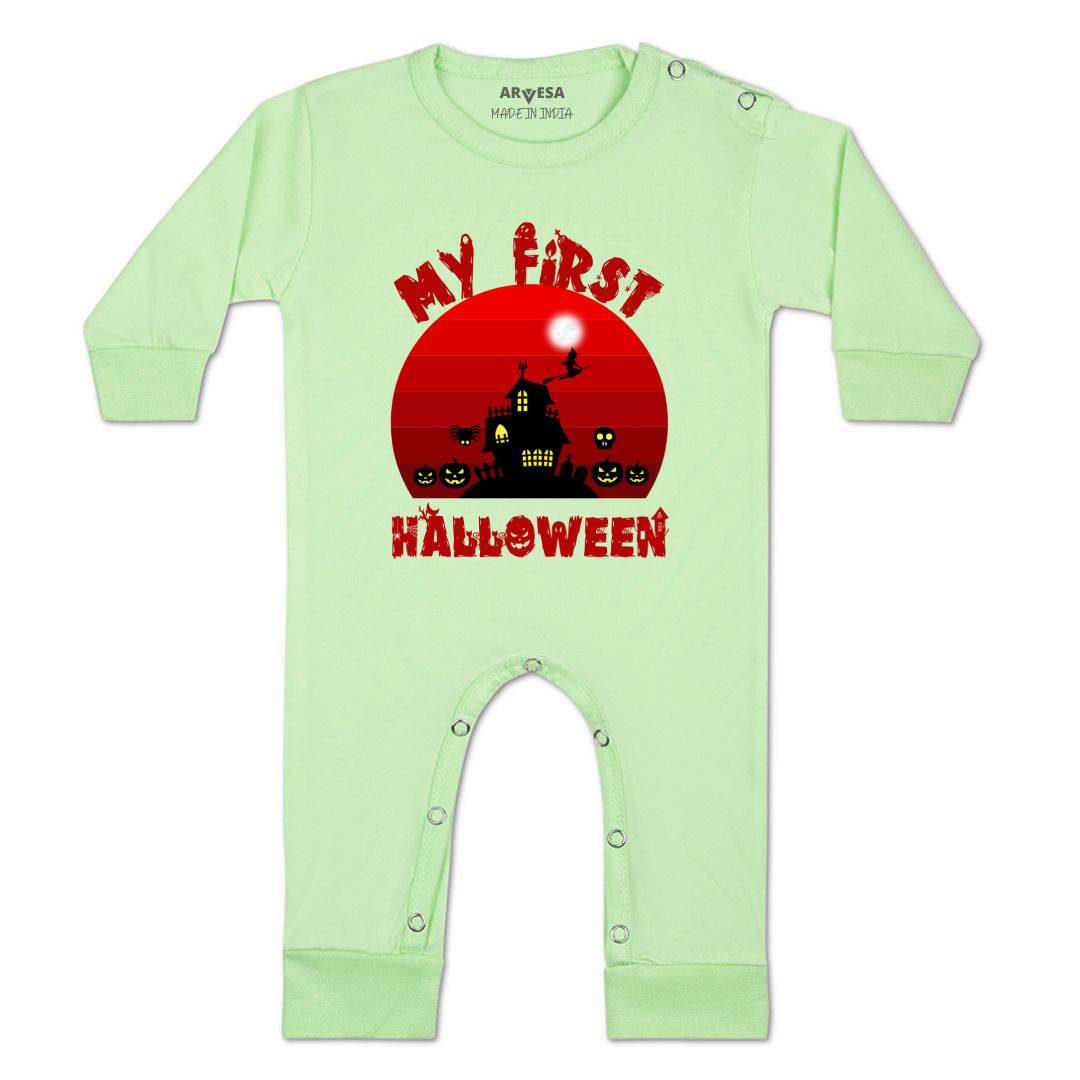 Arvesa Design-1136 Halloween My First Baby Boy and Baby Girl Dress .
