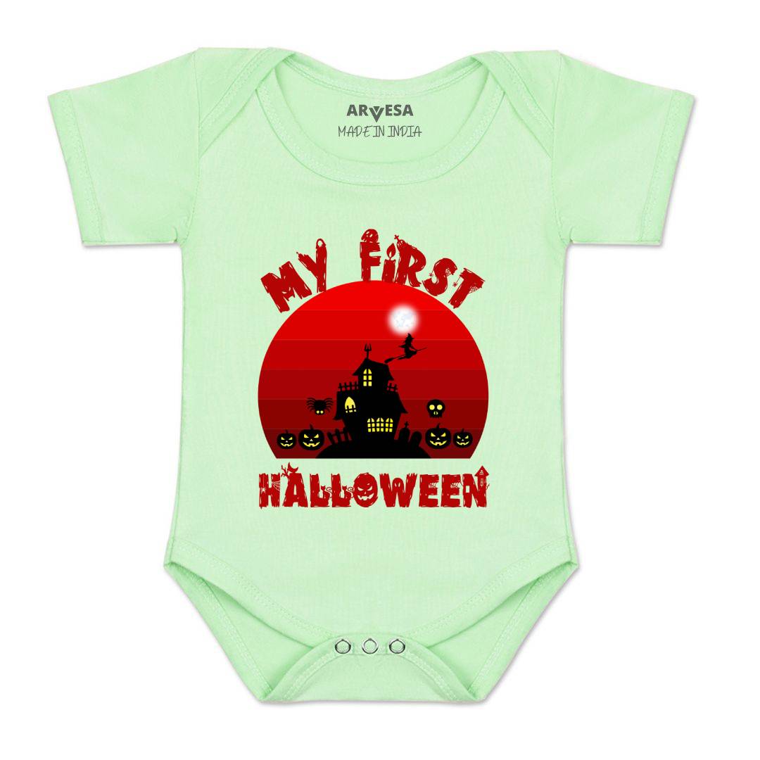 Arvesa Design-1136 Halloween My First Baby Boy and Baby Girl Dress .