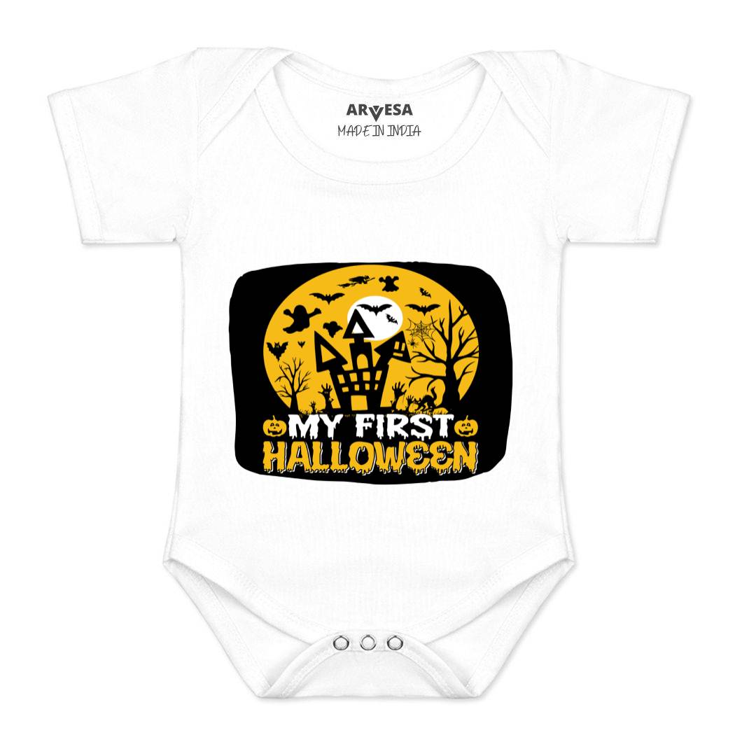 Arvesa Design-1139 Halloween My First Baby Boy and Baby Girl Dress .