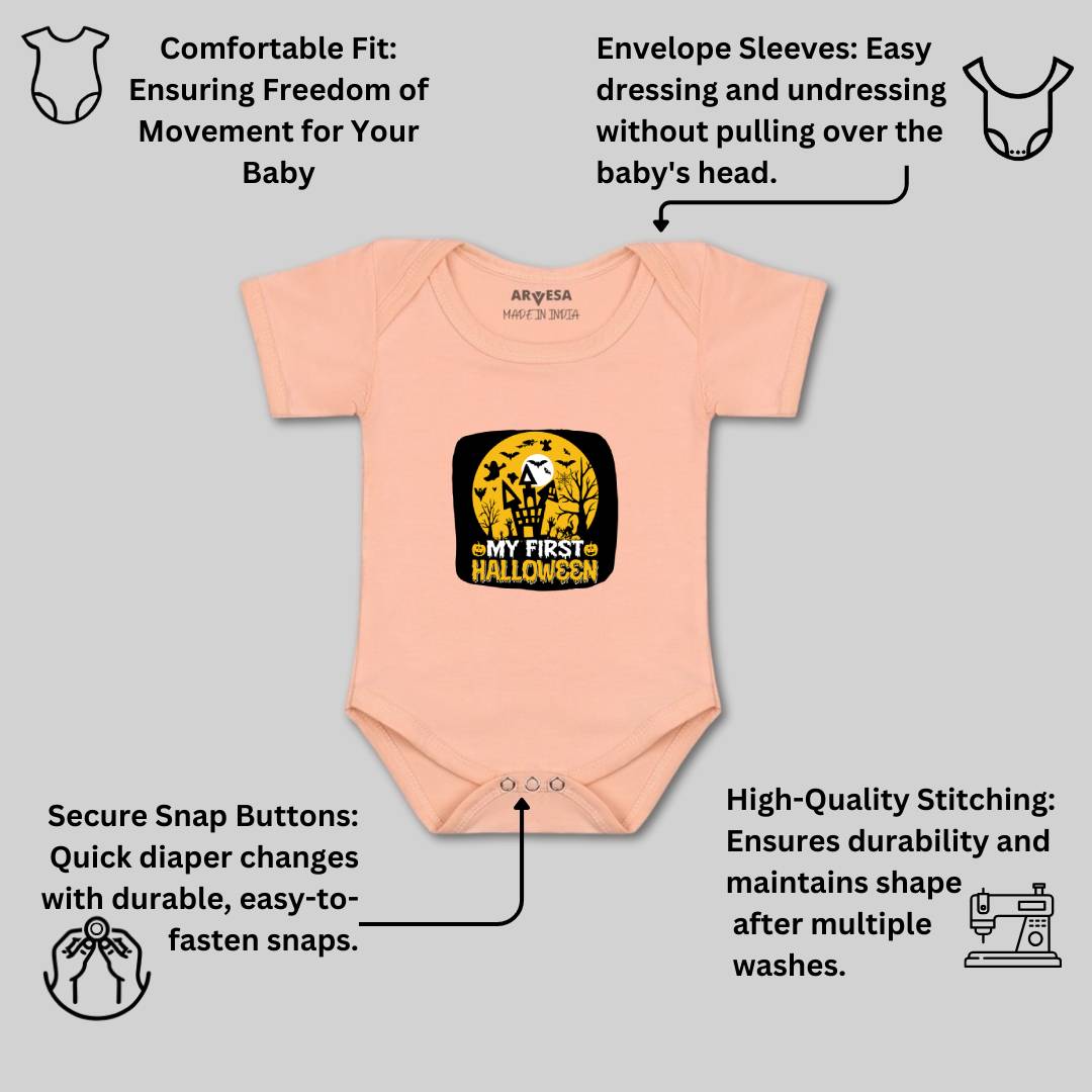 Arvesa Design-1139 Halloween My First Baby Boy and Baby Girl Dress .