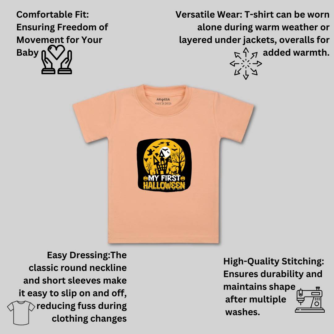 Arvesa Design-1139 Halloween My First Baby Boy and Baby Girl Dress .