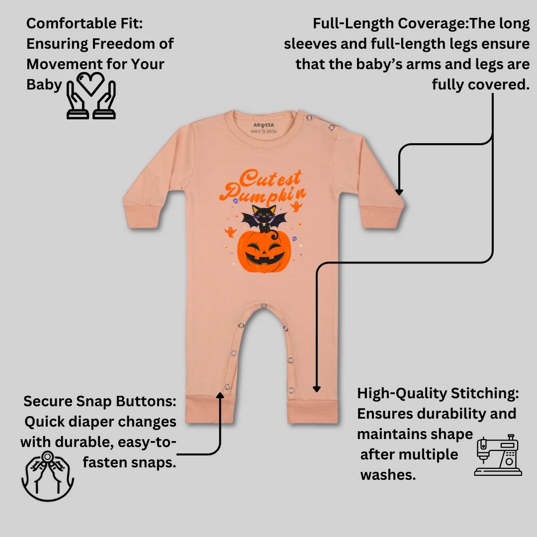 Arvesa Design-1146 Halloween My First Baby Boy and Baby Girl Dress .