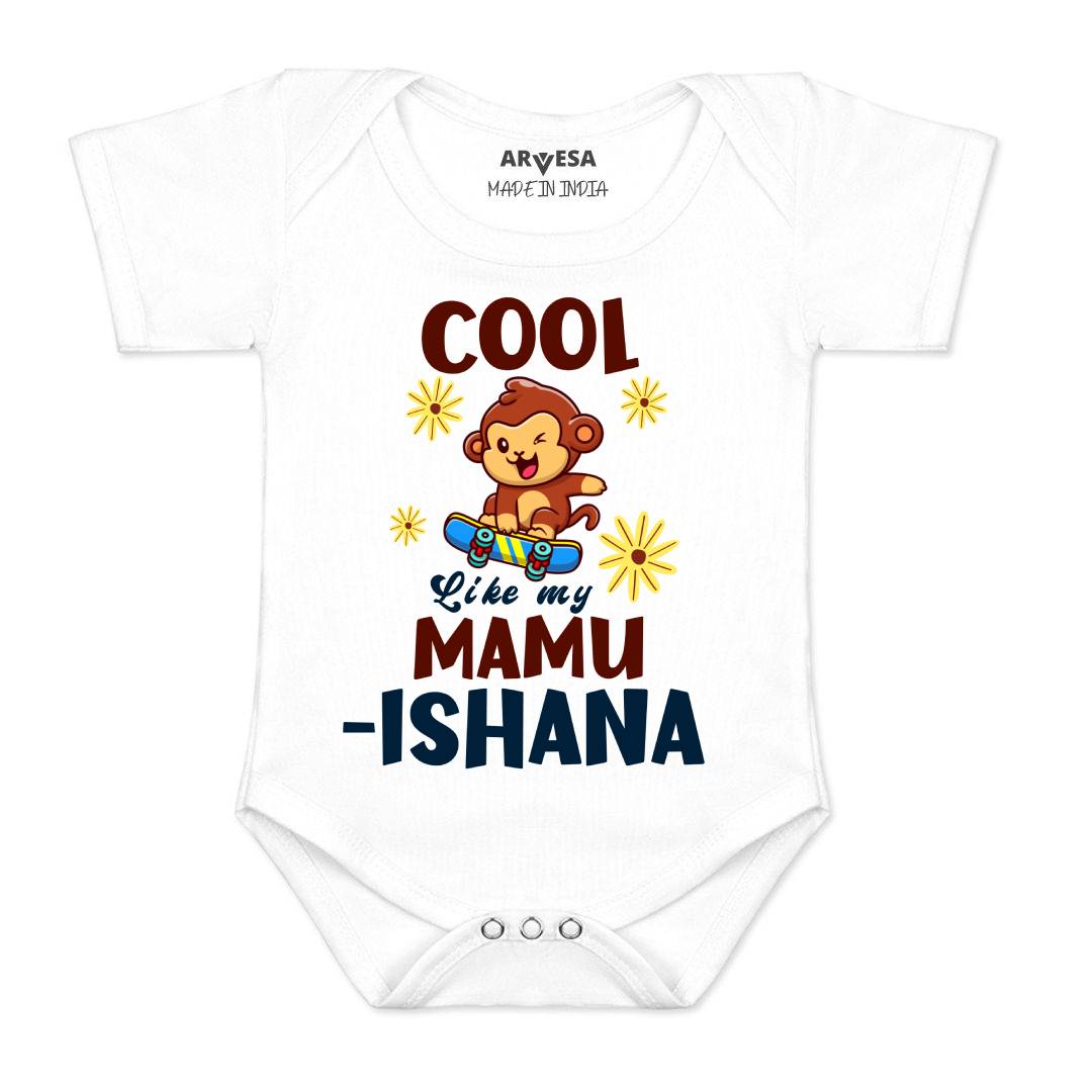 Arvesa Cool Like My Mamu Baby Boy & Girl Dress