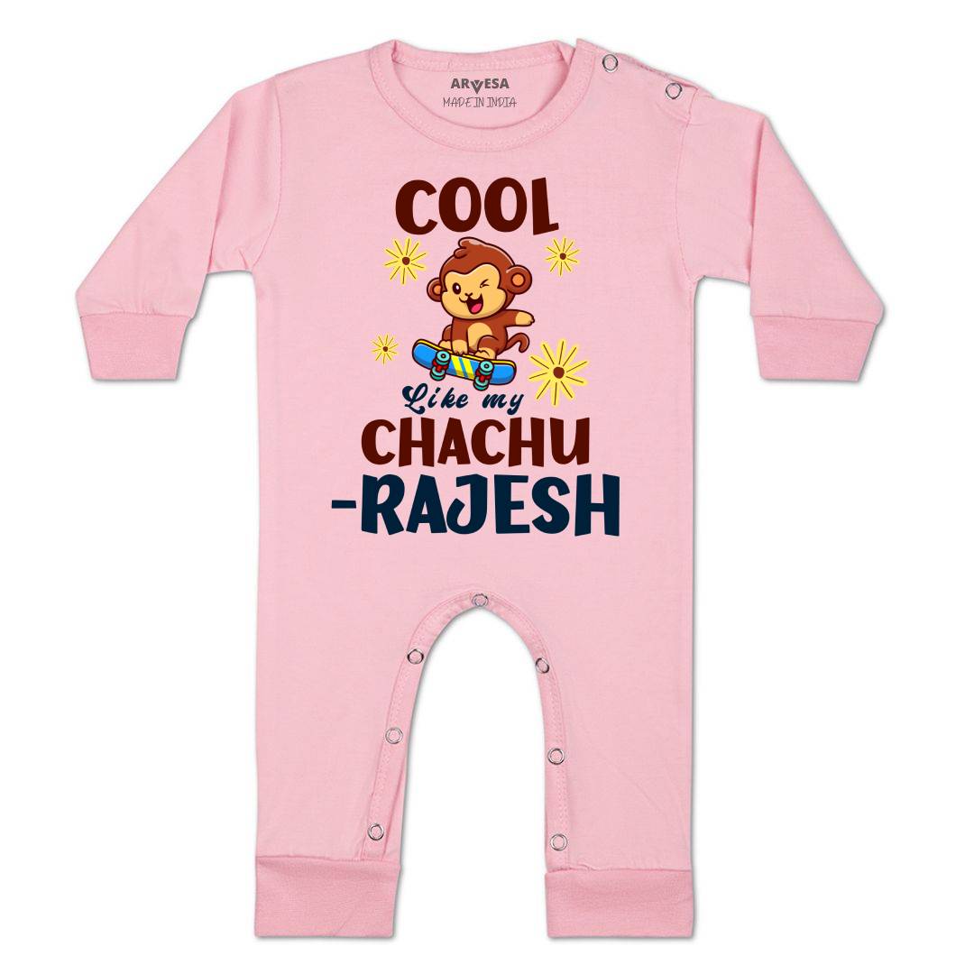Arvesa Cool Like My Chachu Baby Boy & Girl Dress