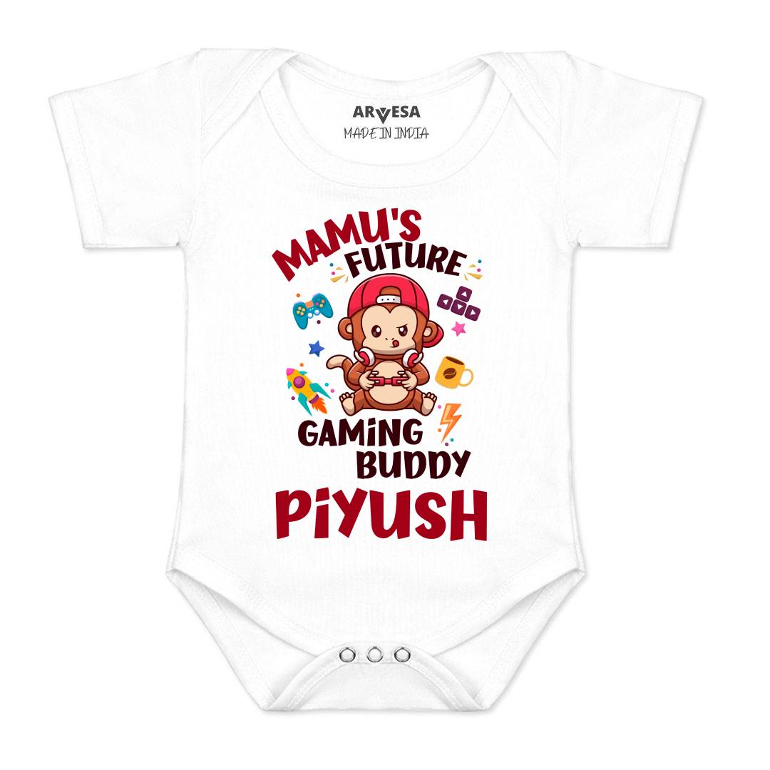 Arvesa Mamu Future Gaming Buddy Baby Boy & Girl Dress