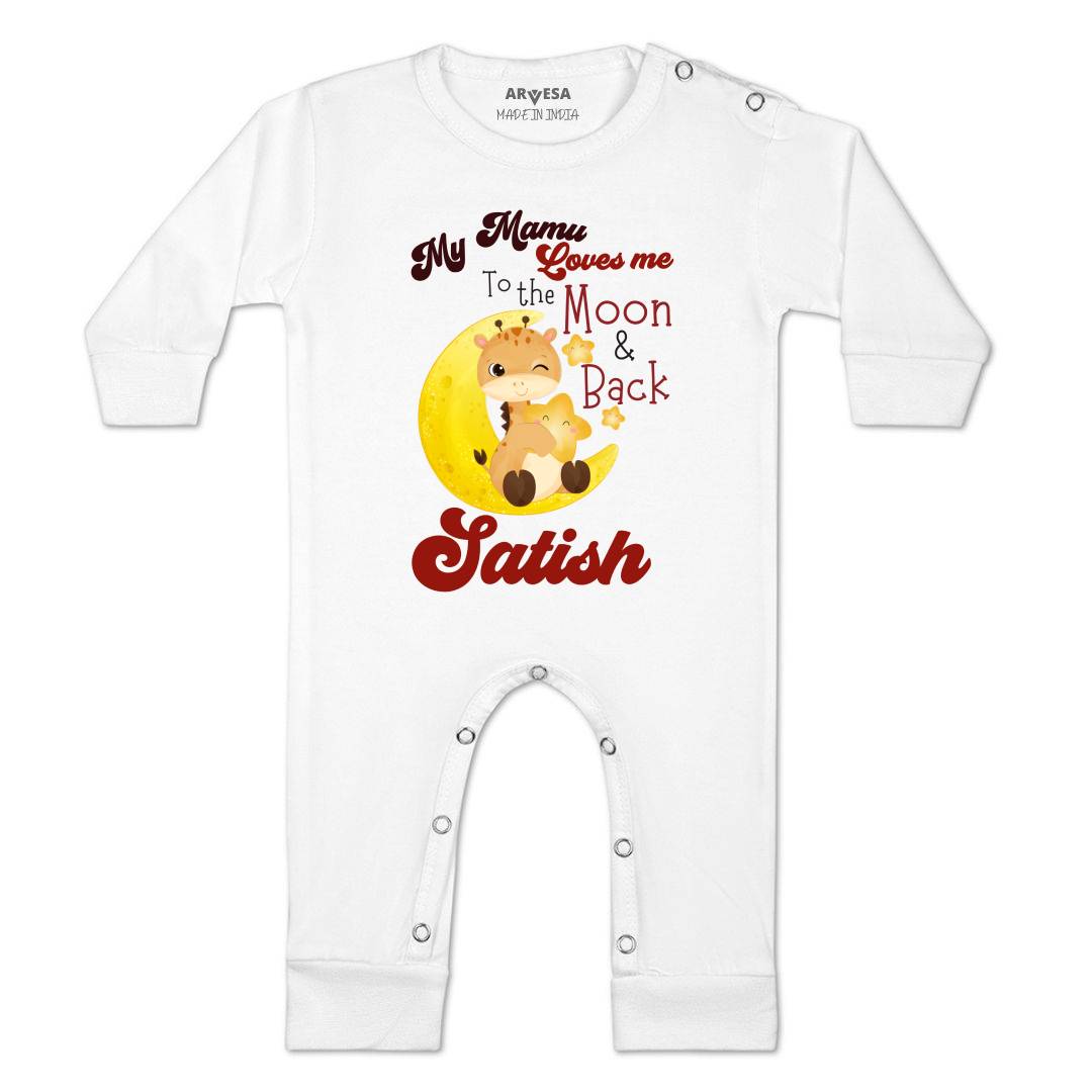 Arvesa Mamu Love To Moon & Back Baby Boy & Girl Dress
