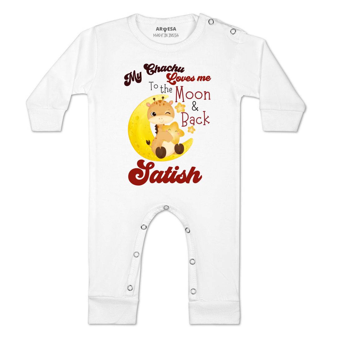 Arvesa Chachu Love To Moon & Back Baby Boy & Girl Dress