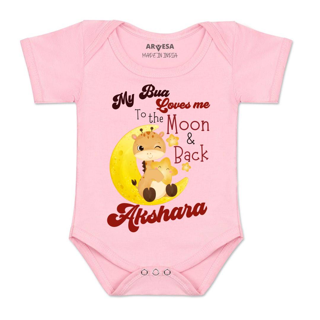Arvesa Bua Love To Moon & Back Baby Boy & Girl Dress
