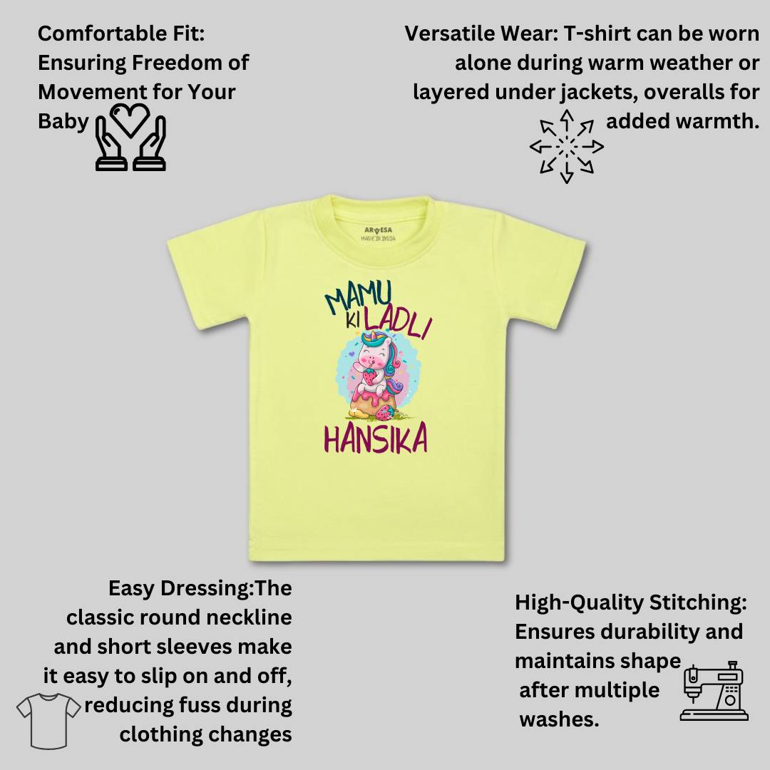 Arvesa Mamu Ki Ladli Baby Boy & Girl Dress