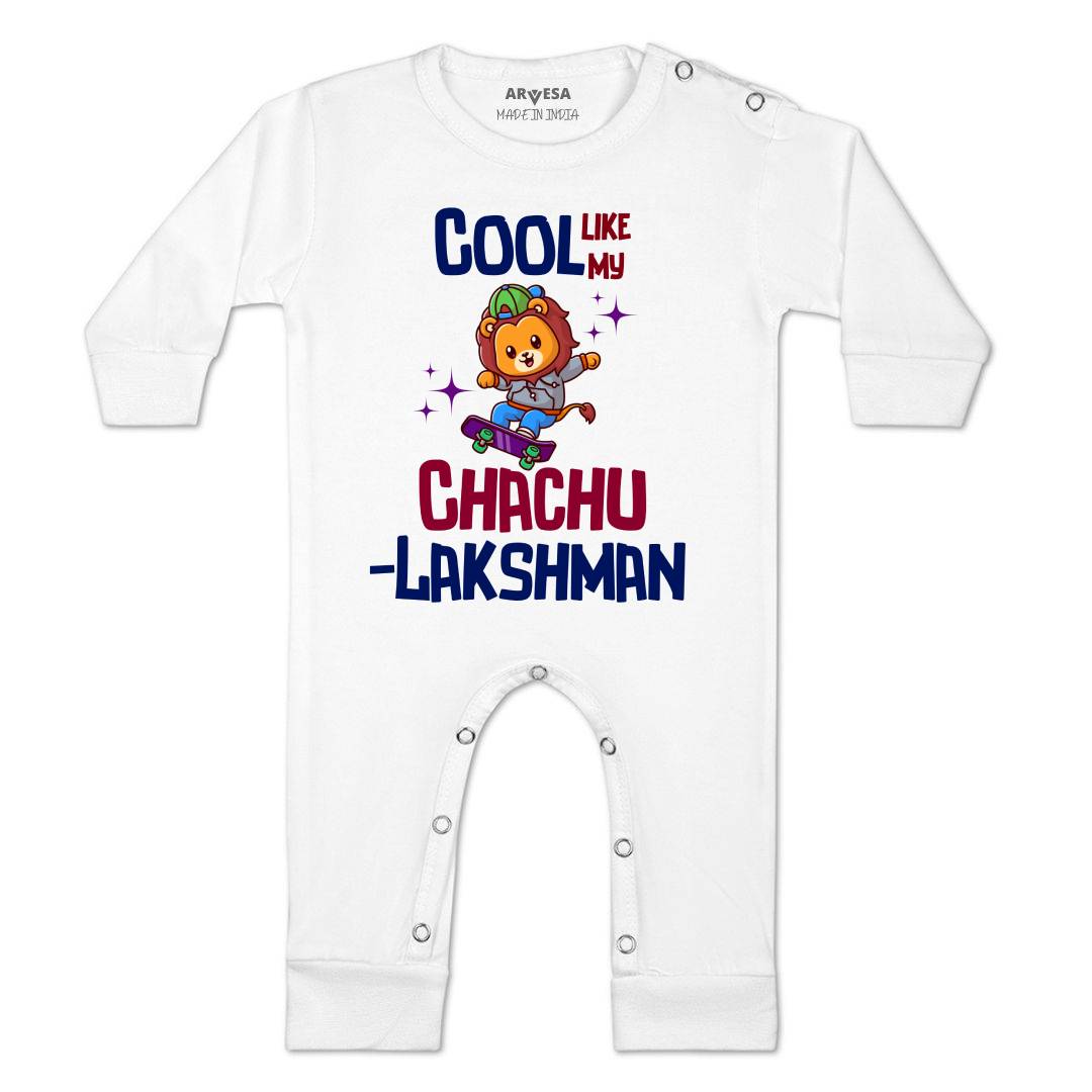 Arvesa Cool Like My Chachu Baby Boy & Girl Dress