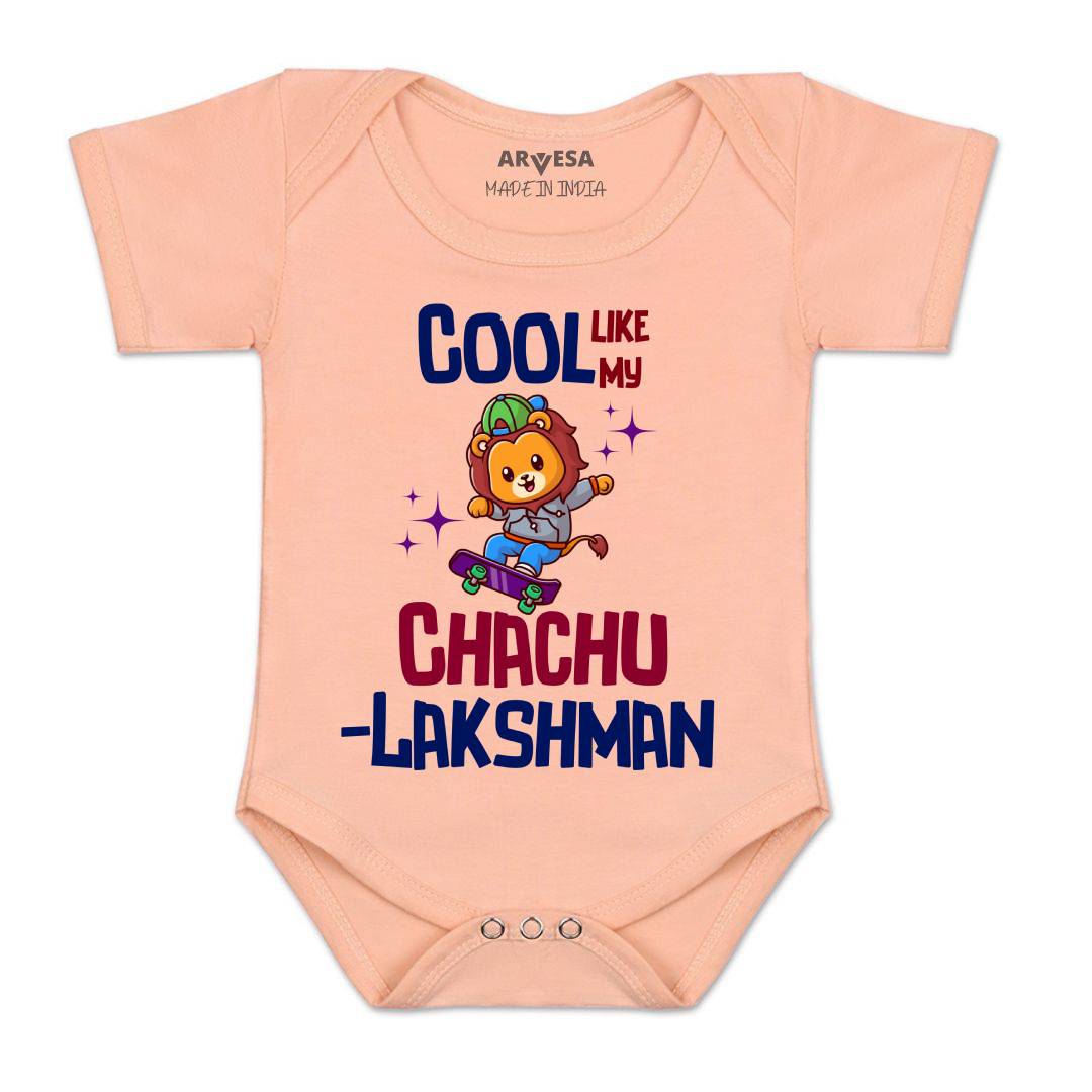 Arvesa Cool Like My Chachu Baby Boy & Girl Dress