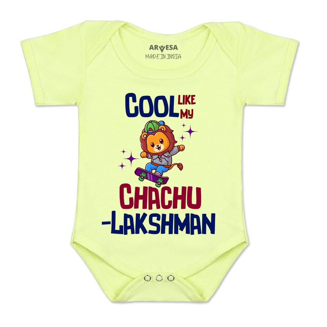 Arvesa Cool Like My Chachu Baby Boy & Girl Dress