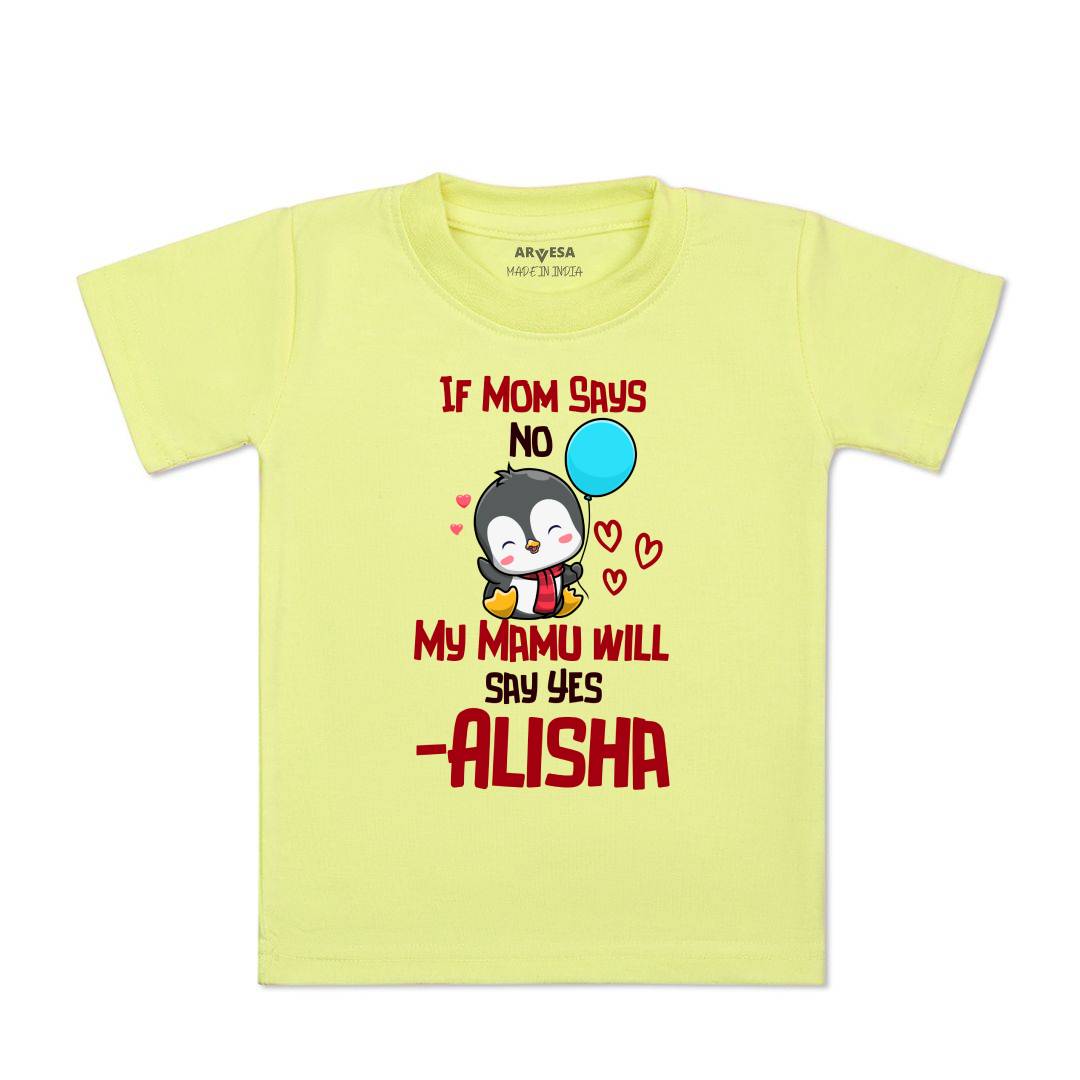 Arvesa My Mamu Will Say Yes Baby Boy & Girl Dress