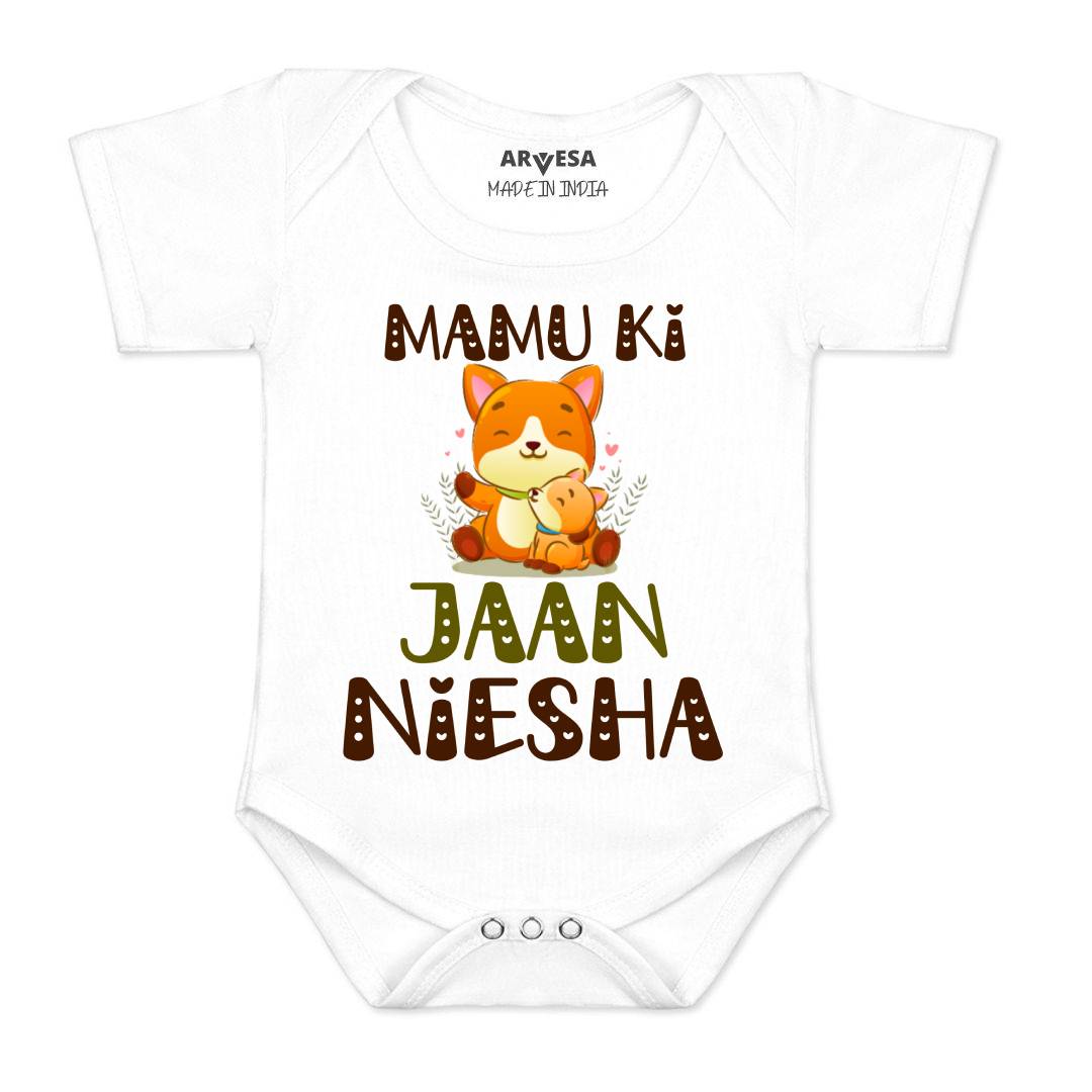 Arvesa Mamu Ki Jaan Baby Boy & Girl Dress