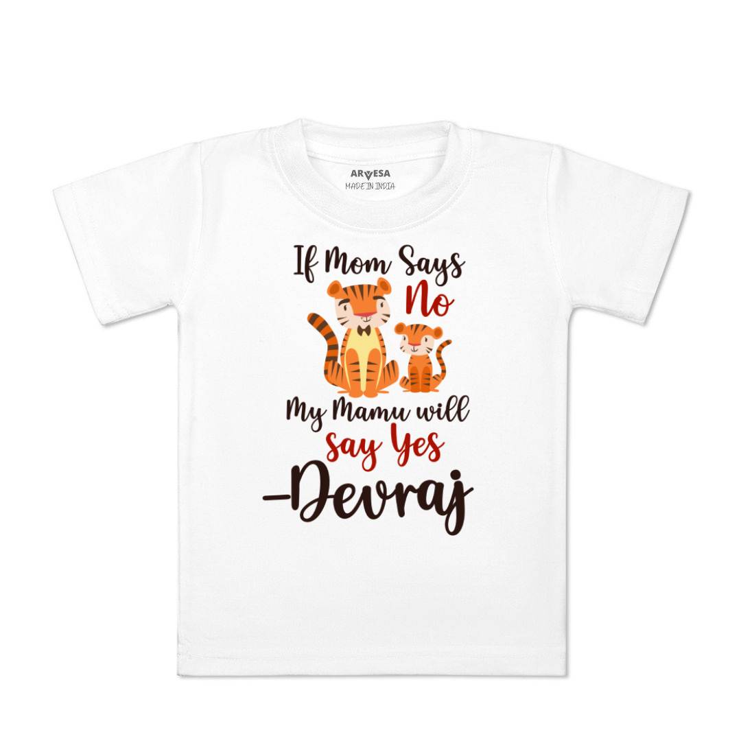 Arvesa My Mamu Will Say Yes Baby Boy & Girl Dress