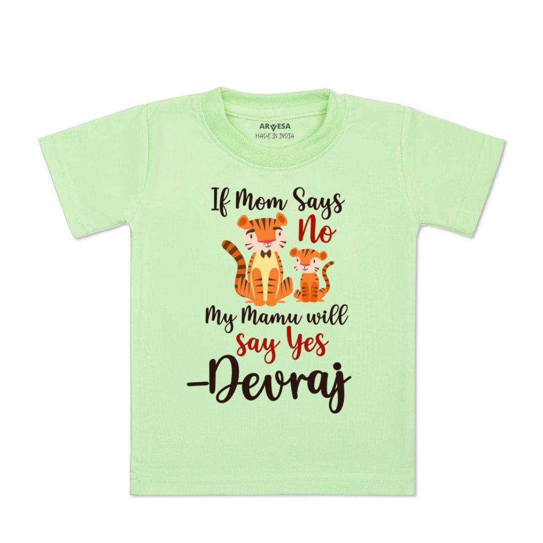 Arvesa My Mamu Will Say Yes Baby Boy & Girl Dress