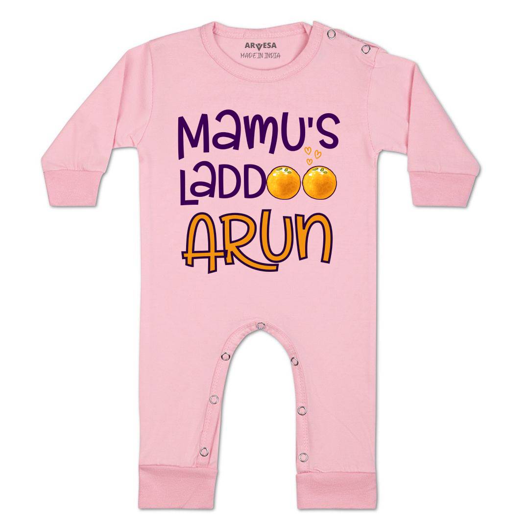 Arvesa Mamu Laddoo Baby Boy & Girl Dress